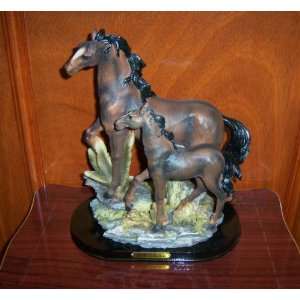  2 Horses Statue Sculpture Figurine    11