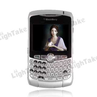 BlackBerry 8310 Unlocked GSM Quad band Cell Phone Silve  