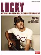 Lucky   Song by Jason Mraz Piano Guitar Sheet Music NEW  