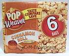 pop weaver cinnamon roll microwave popcorn 17 1 oz $