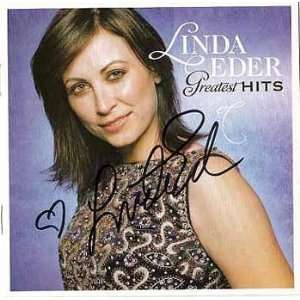   AUTOGRAPHED   Linda Eder   Greatest Hits CD + COA 