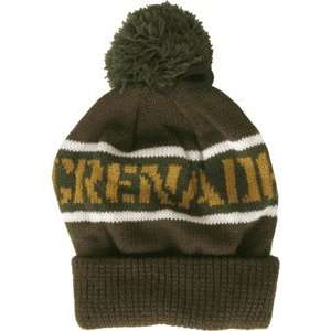  Grenade Color Block Youth Beanie (Green) Sports 