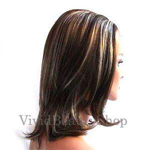 SYNTHETIC LACE FRONT HAIR FULL WIG LIGHT BROWN BLONDE  