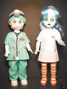 Living Dead Dolls   DOCTOR DEDWIN & NURSE NECRO  