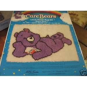  Care Bears Latch Hook Rug Kit Share Bear No. 39011 Arts 