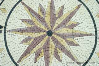 Nautical Mosaic Marble Wall, Floor Inlay Art Tile Home  