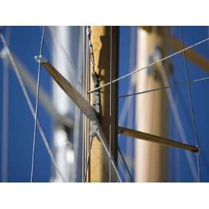  Three Classic Yacht Masts with Spreaders at Panerai 