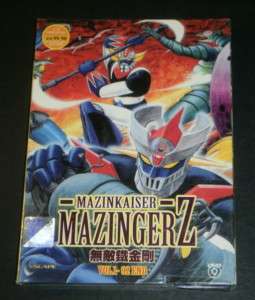 DVD Mazinger Z Chapter 1   92 End 4 DVD Set Mazinkaiser  