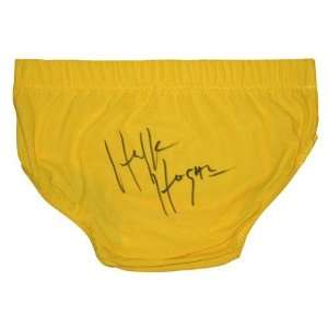 Hulk Hogan Signed Wrestling Trunks   Autographed Wrestling Robes 