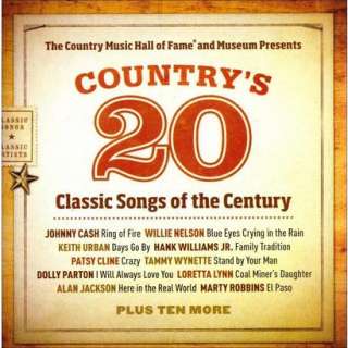 Countrys 20 Classic Songs of the Century.Opens in a new window