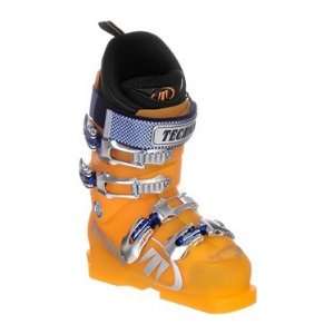 Tecnica Diablo Race R 17 ski Boots orange mondo 23.5 , US 5.5 New ski 