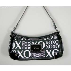   XOXO Amagansett Small Hobo Shoulder Bag (Black/White) 