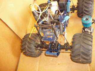 XTM RACING NITRO R/C RADIO CONTROLLED MONSTER TRUCK PARTS. SELLING AS 