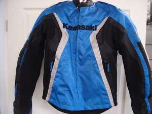 Kawasaki Nylon Ninja motorcycle jacket NEW Blue XS  
