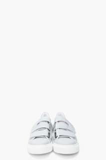 Raf Simons Low Grey Velcro Sneakers for men  