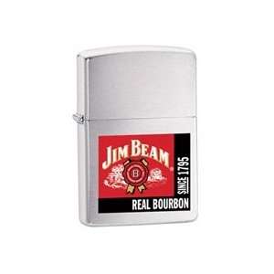  Chrome, Jim Beam Real Bourbon (ZI20635) Category: Indulgence Zippo 