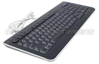 Dell Multimedia Slim Black+White Keyboard USB SK8165  