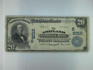   image year mint 1902 description of item $ 20 national currency