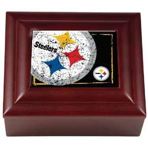   BSS   Pittsburgh Steelers NFL Wood Keepsake Box: Everything Else