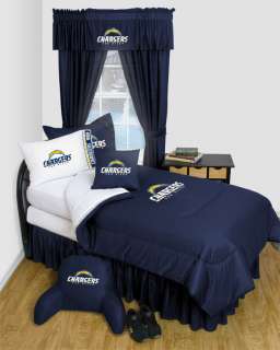 NFL SAN DIEGO CHARGERS ** LOCKER ROOM ** BEDDING and BEDROOM DECOR 