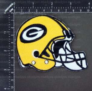 D1002 NFL Green Bay Packers Helmet Jersey Iron Patch  