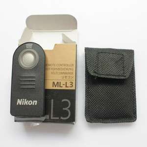 Nikon ML L3 Remote Control For Nikon EOS D60 D70 D80 D90 D5000 D7000 