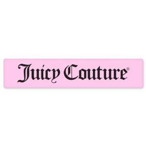  Juicy Couture Designer Label vinyl sticker decal 8 x 2 