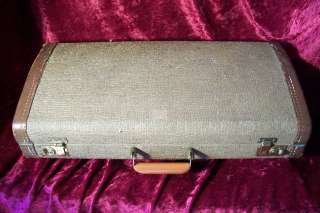 Traditional Original Olds Mendez Trumpet Case with woven wheat 