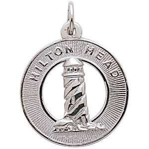   Charms Hilton Head Lighthouse Charm, Sterling Silver Jewelry