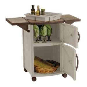 OUTDOOR PREP STATION FOR PATIO BARBEQUE STORAGE CABINET  
