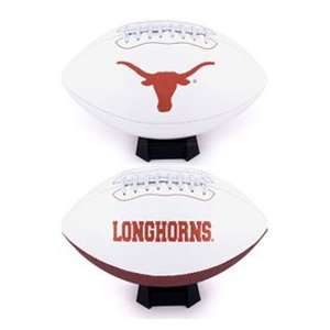  Texas Longhorns UT NCAA Full Size Embroidered Football 