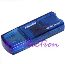 EagleTec USB Flash Memory Card Reader Adapter lot for Sony M2 x20pcs 