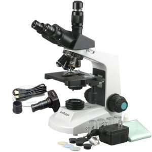   40X 2000X Student Biological Compound Microscope + USB Digital Camera
