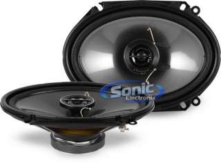 Pioneer TS G6844R 6 x 8 2 Way TS Coaxial Car Speakers  