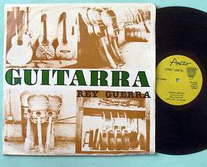 REY GUERRA GUITARRA guitar latin jazz CUBA LP  