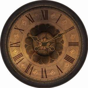  29 Raised Numbers Oil Rubbed Bronze Clock (faux antique 