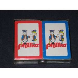 Vintage 1975 Philadelphia Phillies Baseball Double Deck Playing Cards 