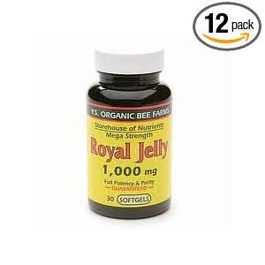 Royal Jelly 1000mg 60 Softgels 12PACK