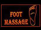 160026O LED Sign OPEN Foot Massage Body Lure