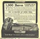 1950 Ever ready Shaving brushes Razor strops Primble ad  