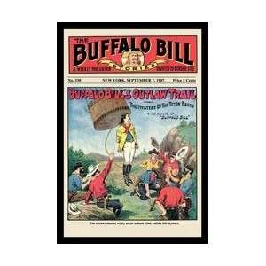   Buffalo Bills Outlaw Trail 12x18 Giclee on canvas