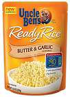 Uncle Bens Ready Rice Butter & Garlic 8.8 oz