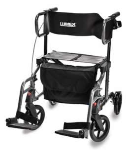 Hybrid LX Rollator Transport Chair HybridLX by Lumex  