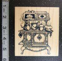 FUNNY SANTA CLAUS Rubber Stamp #322 ALIAS SMITH AND ROWE  