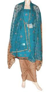   party wear salwar kameez suit adorned with embroidery sequins work