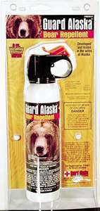 Guard Alaska Bear Repellent Spray Mace Legal in NY  