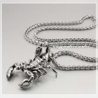 Cool 316L Stainless Steel Scorpion Pendant 4S024  