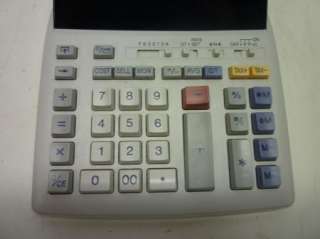 Sharp EL 1801PIII 12 Digit 2 Color Printing Calculator  