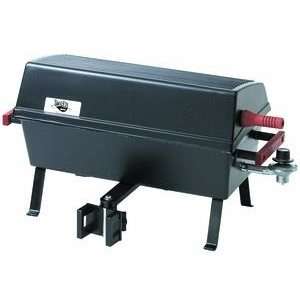 Eze by Attwood 1710 BBQ GAS GRILL WITH PEDESTAL POST MOUNTED BBQ GRILL 