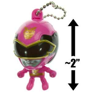  Pink Ranger ~2 mini figure flashing charm Power Rangers 
